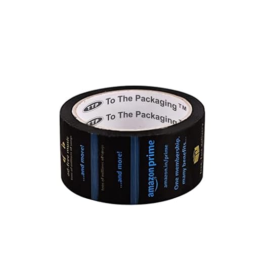 2-Inch Amazon Prime Packaging Tap Black