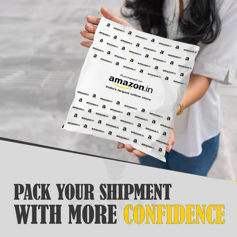 Amazon 14 X 17 Inch Courier Bags No Pod | 51 Micron Tamper-Proof Poly Mailers | Pack of 100