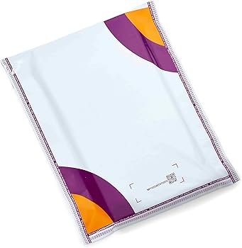 10 X 12  Meesho OPAQUE Courier Bags With Barcode & No Pod | | 51 Microns | Pack of 100