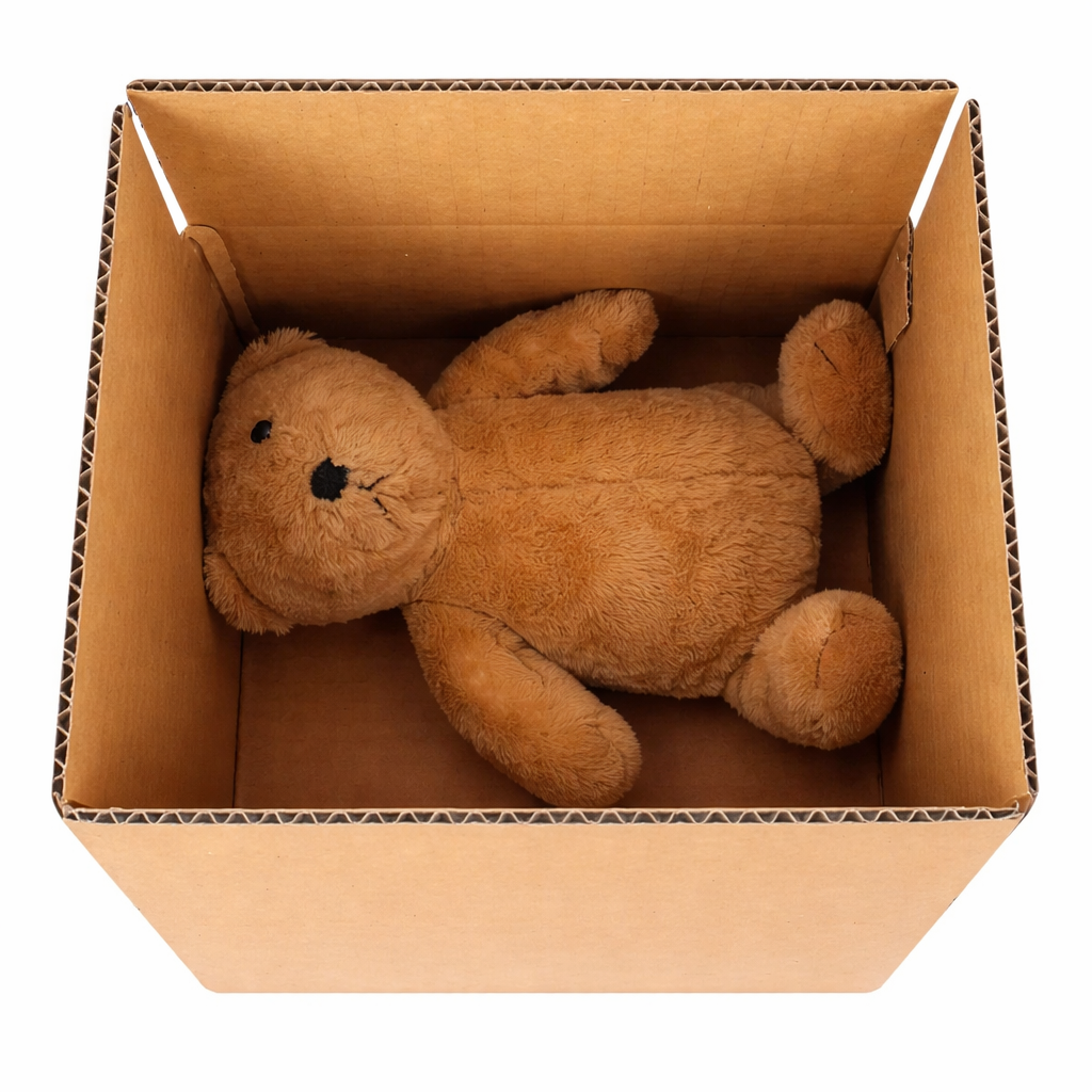 4.5 X 4.5 X 4.5 Inch Slotted Universal Corrugated Box | 380 GSM | 3-Ply | Eco-Friendly | 100% Recyclable