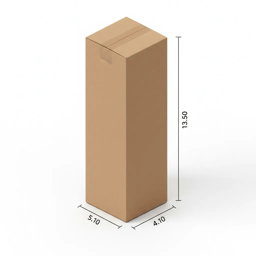 5 Ply 5.10 X 4.10 X 13.50 Inches Brown Corrugated Boxes